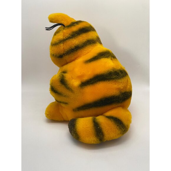Rare 1981 Large Sitting Garfield Plush: Vintage Cartoon Cat Collectible - Picture 4 of 7